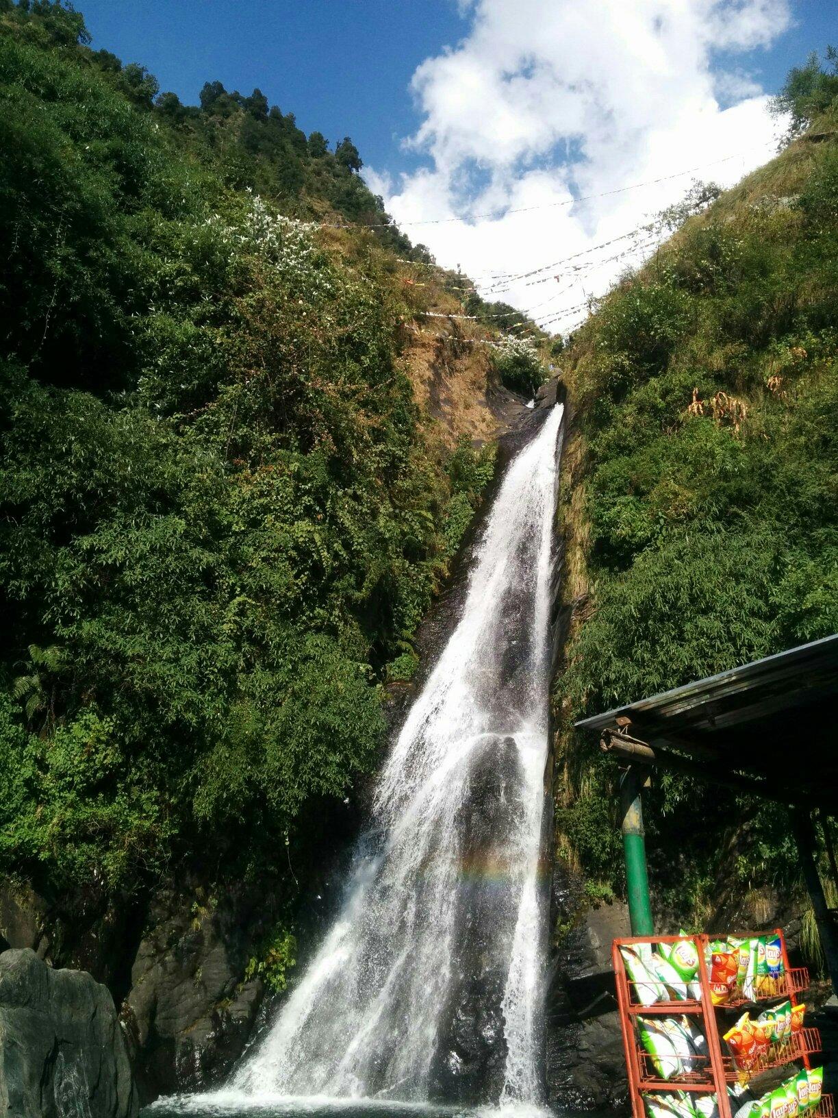 Stroll through Bhagsu Nag Temple and Waterfall